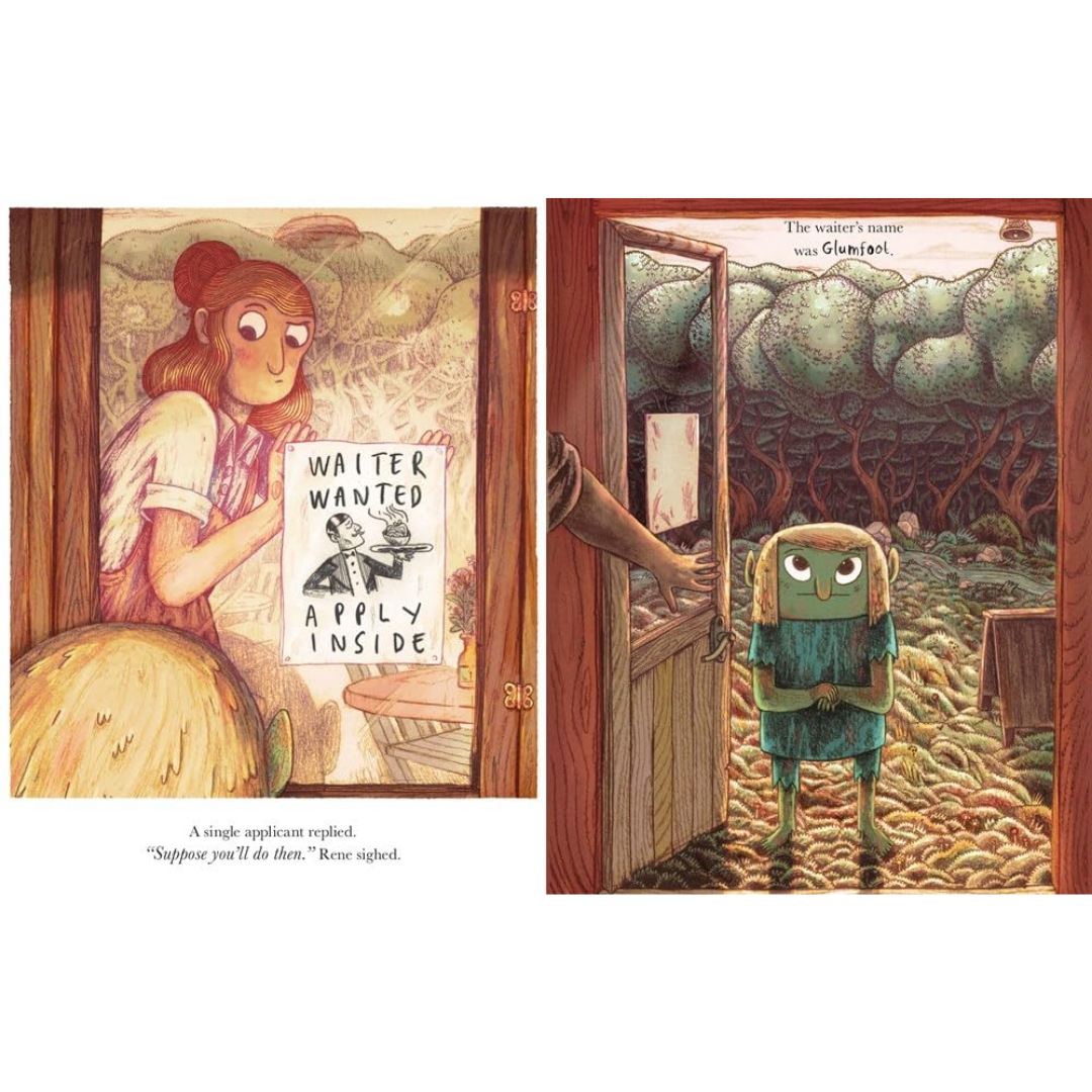 The Café at the Edge of the Woods cover