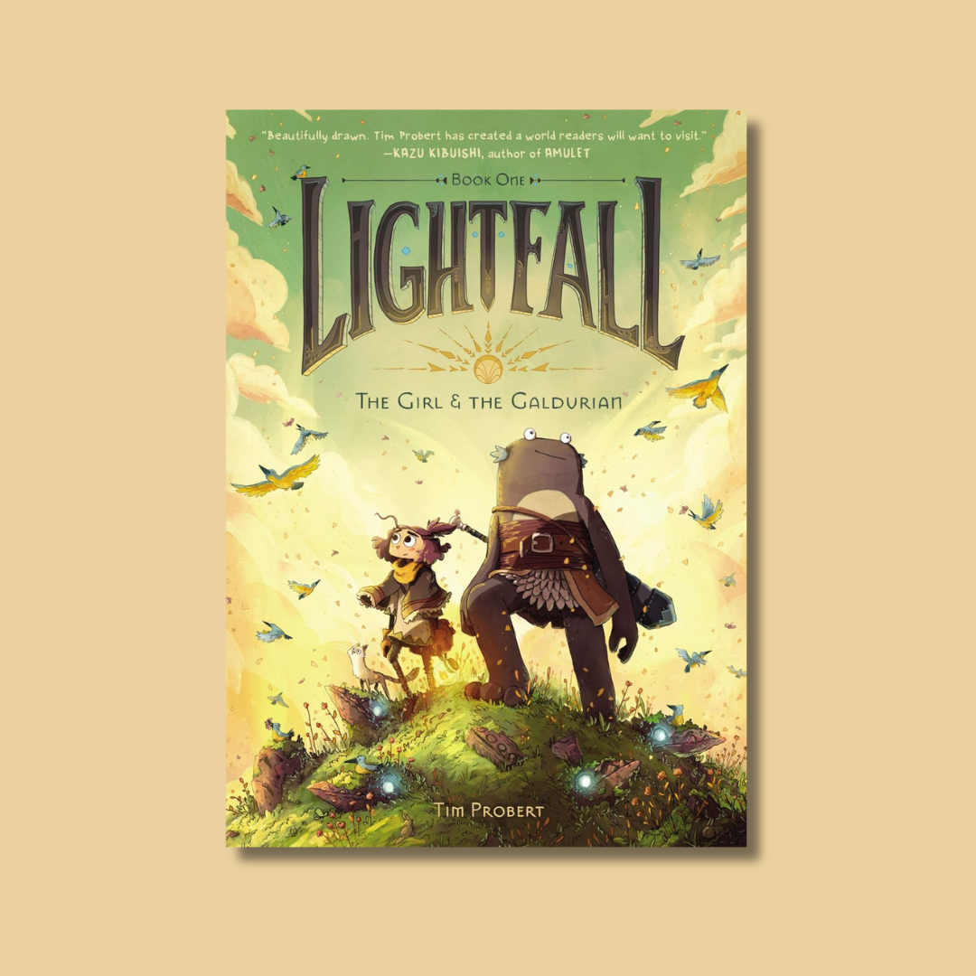 Lightfall 3-Book Box Set: A Graphic Novel Collection: Shadow of the Bird, the Dark Times, the Girl & the Galdurian cover
