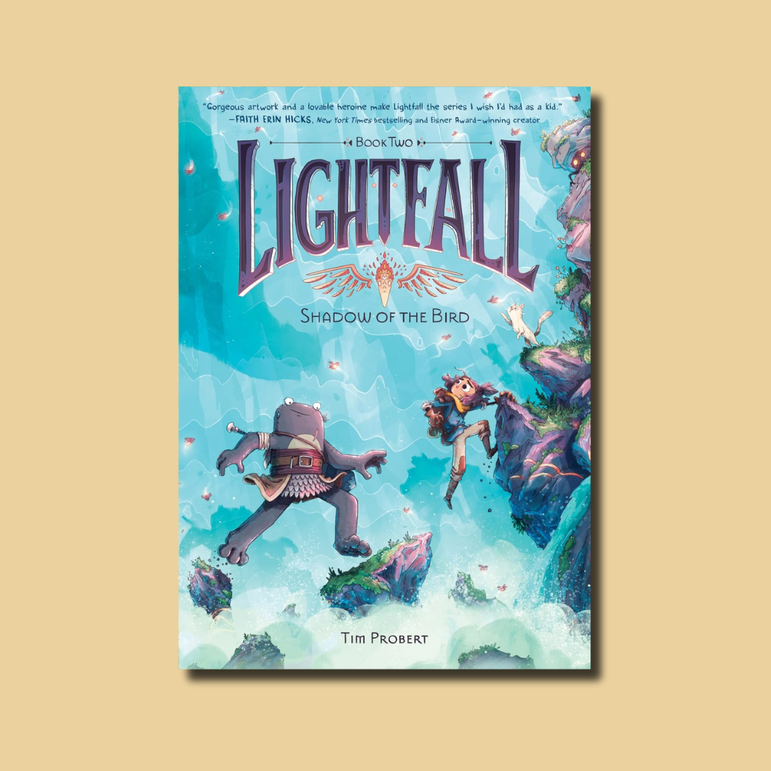 Lightfall 3-Book Box Set: A Graphic Novel Collection: Shadow of the Bird, the Dark Times, the Girl & the Galdurian cover