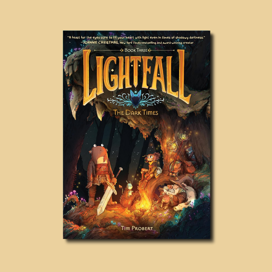 Lightfall 3-Book Box Set: A Graphic Novel Collection: Shadow of the Bird, the Dark Times, the Girl & the Galdurian cover