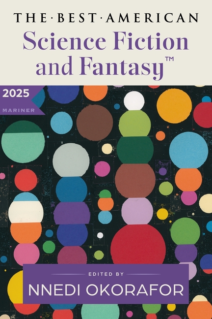 The Best American Science Fiction and Fantasy 2025 cover