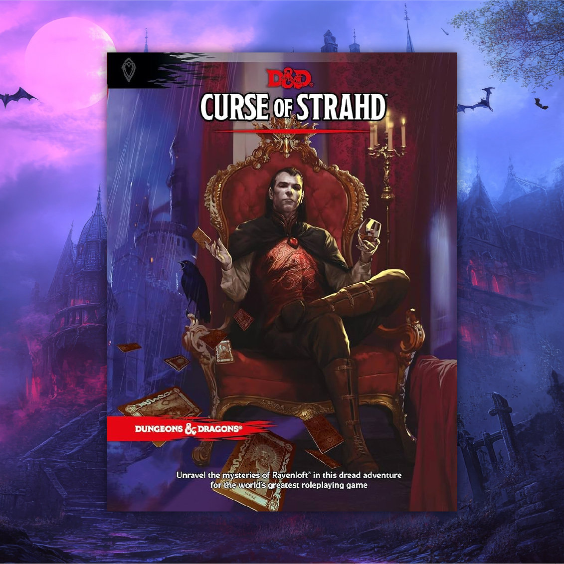 D&d Curse of Strahd Hc cover