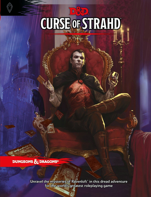 D&d Curse of Strahd Hc cover