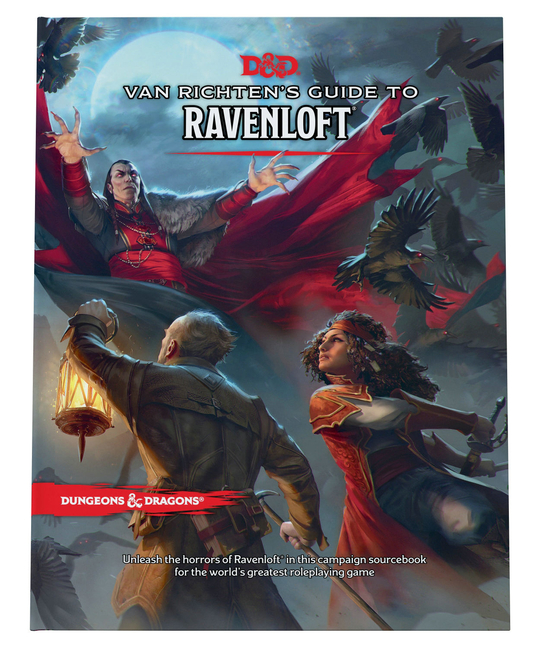 D&d Van Richtens Guide to Ravenloft Hc cover