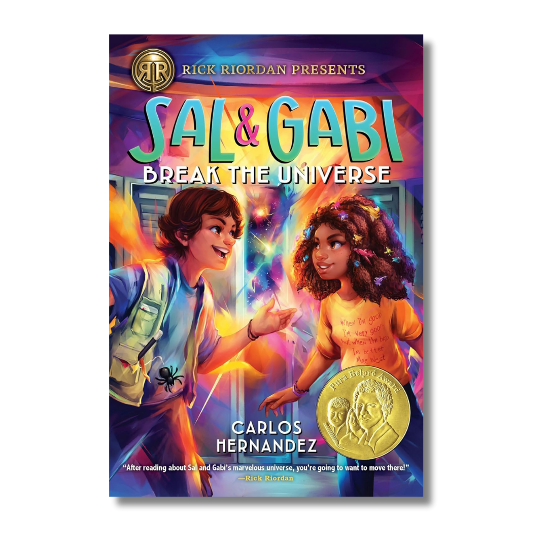 Rick Riordan Presents: Sal and Gabi Break the Universe-A Sal and Gabi Novel, Book 1 cover