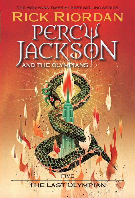 Percy Jackson and the Olympians, Book Five: The Last Olympian cover