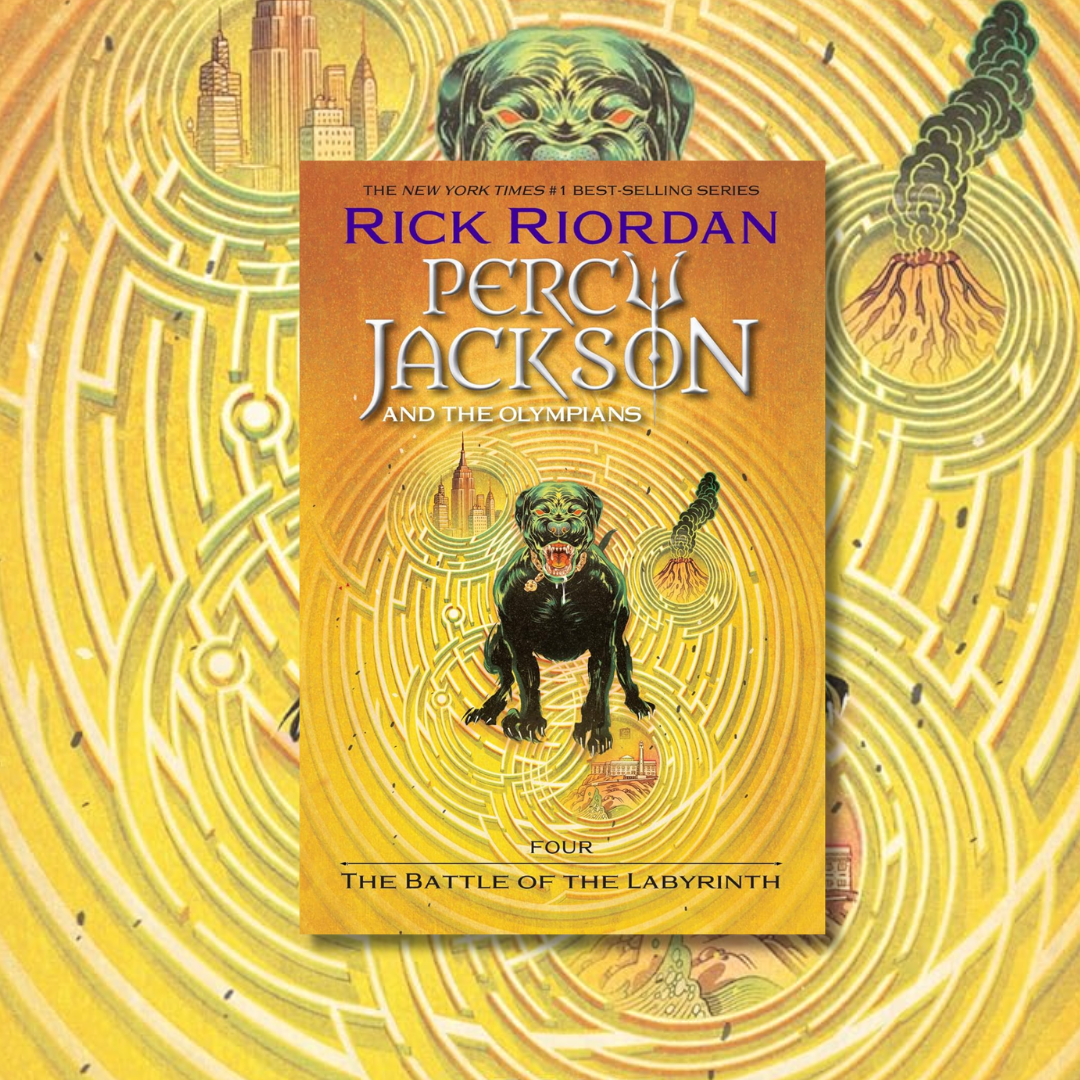 Percy Jackson and the Olympians, Book Four: The Battle of the Labyrinth cover