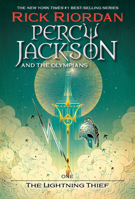 Percy Jackson and the Olympians, Book One: The Lightning Thief cover