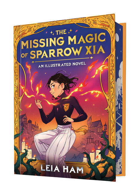 The Missing Magic of Sparrow Xia (an Illustrated Novel) cover