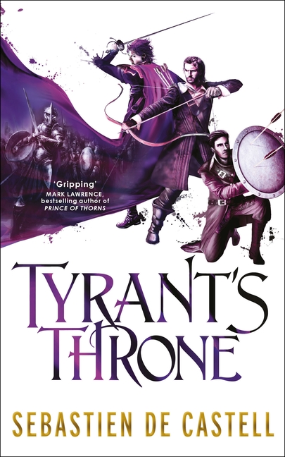 Tyrant's Throne: The Greatcoats Book 4: The Stunning Conclusion to the Swashbuckling Adventure! cover