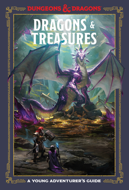 Dragons & Treasures (Dungeons & Dragons): A Young Adventurer's Guide cover