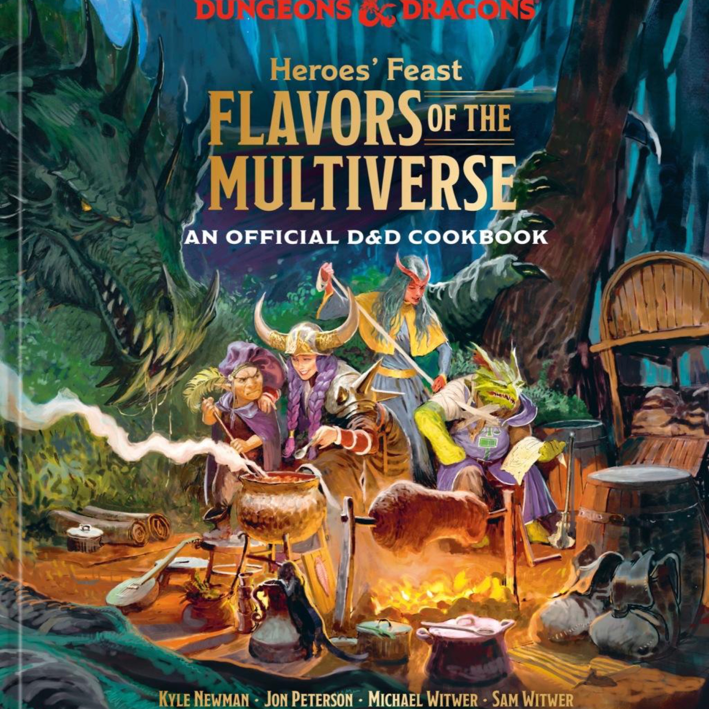 Heroes' Feast Flavors of the Multiverse (Dungeons & Dragons): An Official D&d Cookbook cover