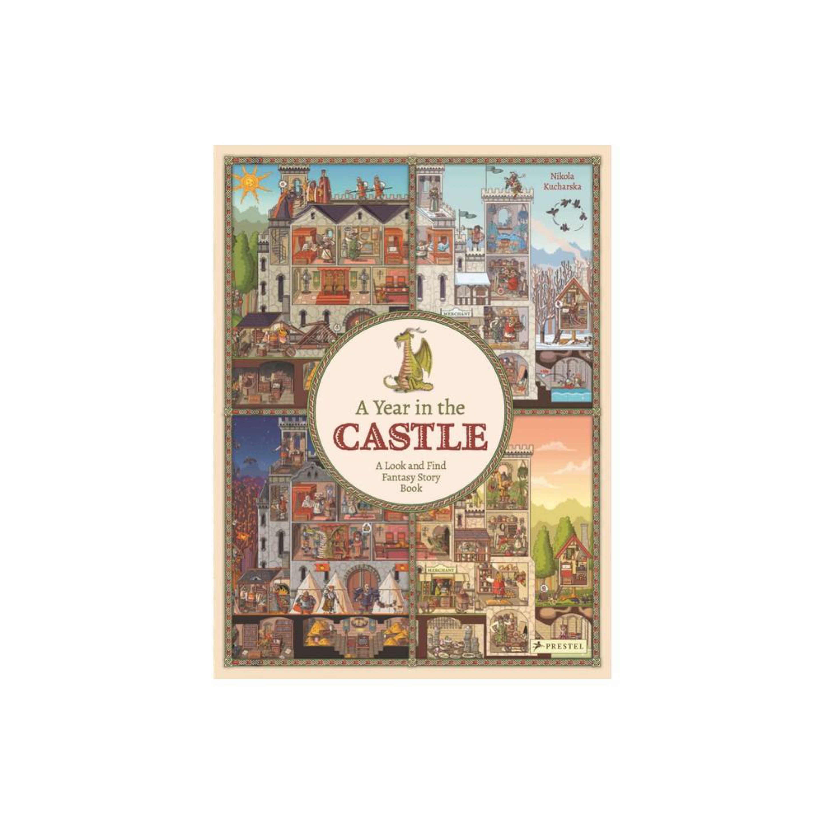 A Year in the Castle: A Look and Find Fantasy Story Book cover