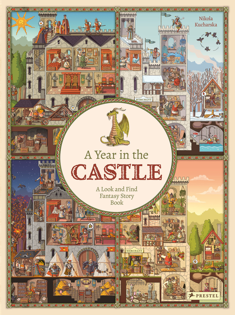 A Year in the Castle: A Look and Find Fantasy Story Book cover